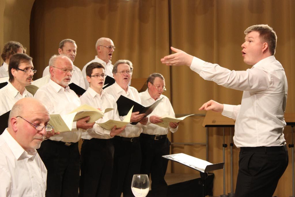 Abschlusskonzert des 41. Sächsischen Chorleiterseminars 2016 in Freiberg.